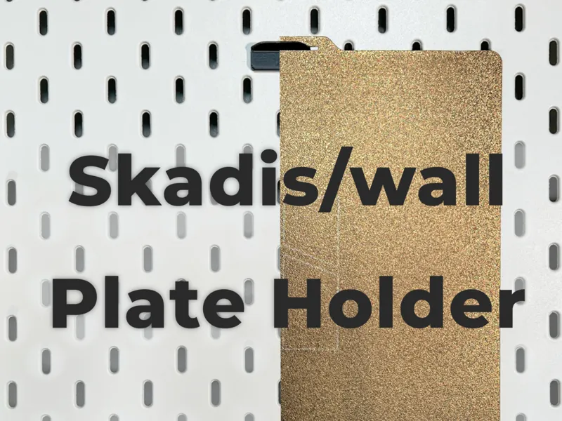 PLATE Holder Skadis & Wall Mount