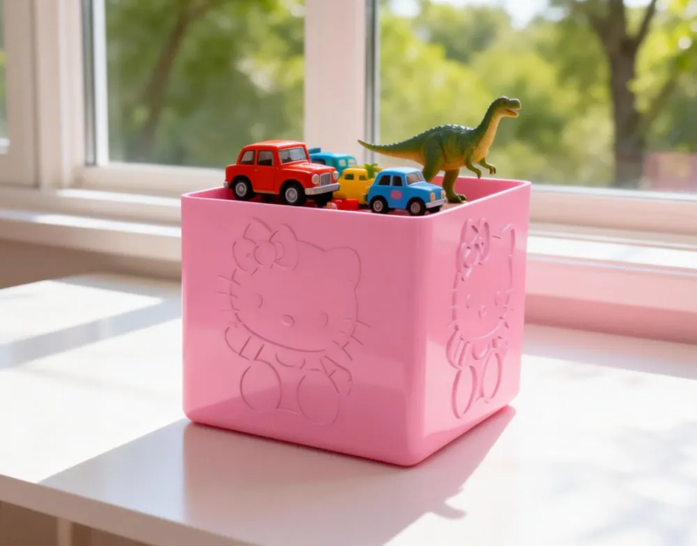 Hello Kitty storage box - Free 3D Print Model - MakerWorld