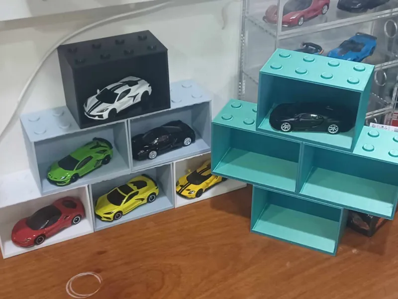 積木置物盒  Building block storage box