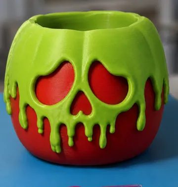 Maceta decorativa: Poison Apple Skull planter — vista de referencia 3