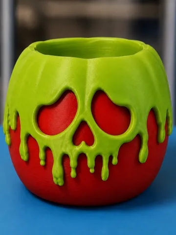Maceta decorativa: Poison Apple Skull planter — vista de referencia 2