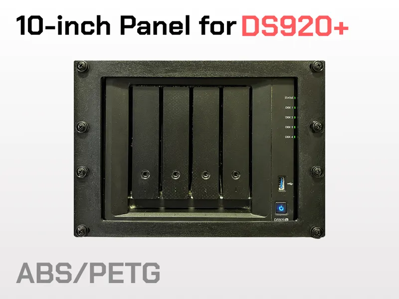4U 10 inch rack for Synology DS920+/DS925+