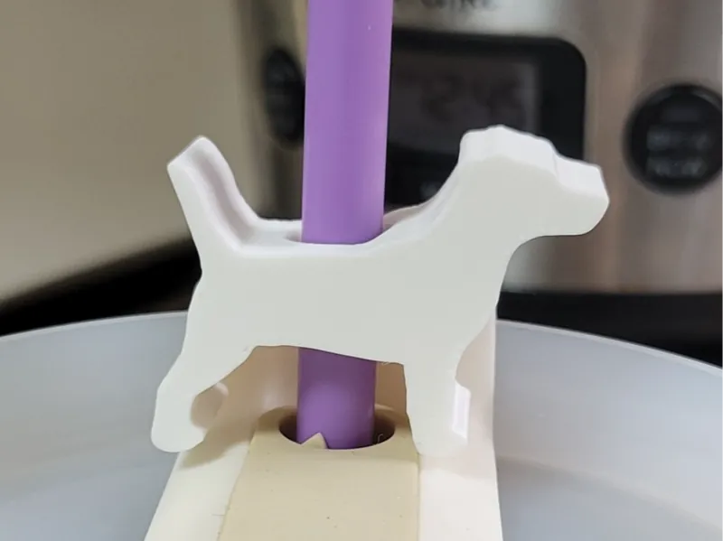 Jack Russell straw topper
