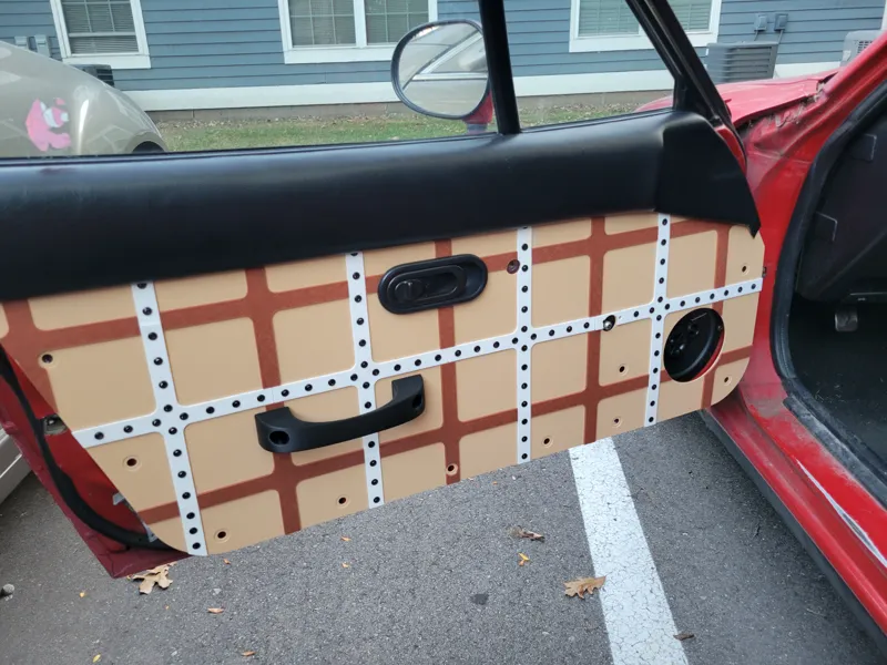 NA Miata Doorcards - 3D printable - Driver side
