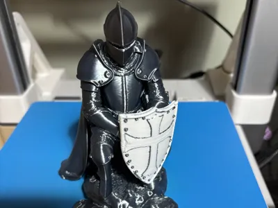 knight with a shield