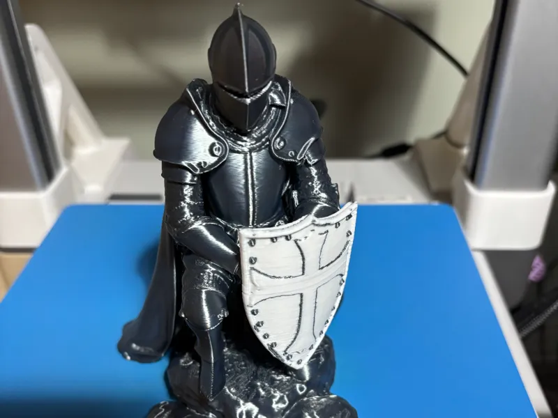 knight with a shield