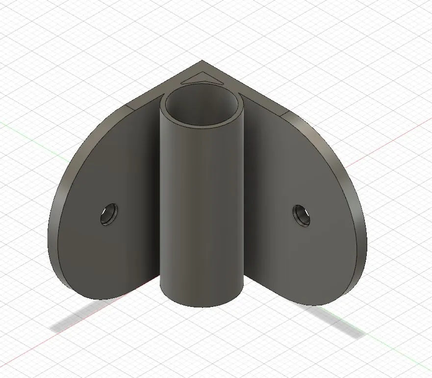 Circular Rods Mount Corner Mount for 10mm Round Rod by ManuelTäubl MakerWorld: Download ...