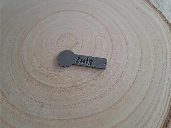 Einkaufswagenchip mit Individueller Beschriftung