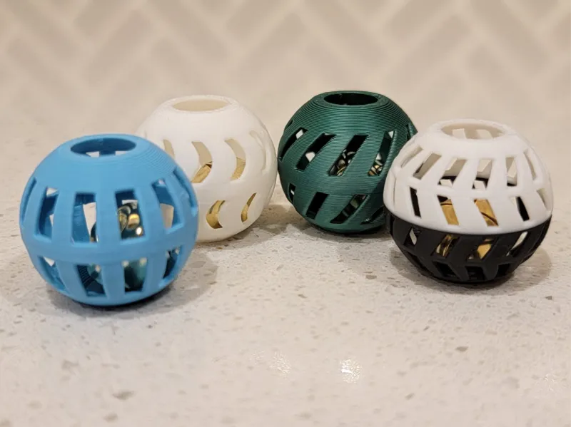 Cat Toy Balls - 4 Patterns