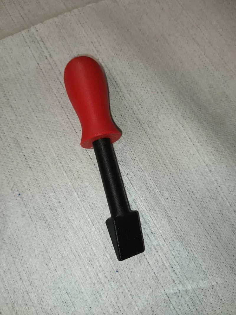 Screwdriver flat toy