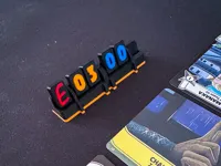 0.16mm layer, 3 walls, 15% infill, Multicolor, 1 Colorchange