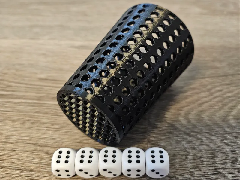 Light Dice Cup for Yahtzee