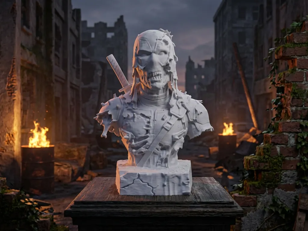 Deadpool Bust - Undead Series - Free 3D Print Model - MakerWorld