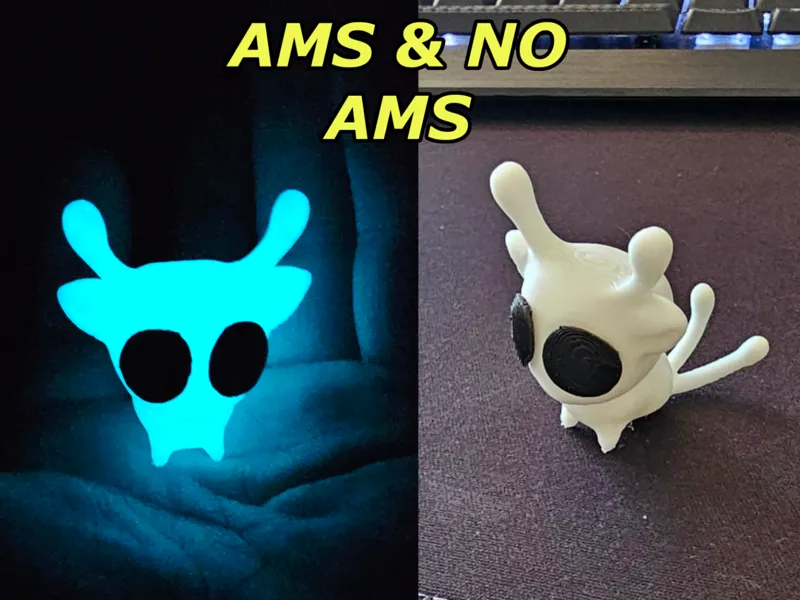 Cute Alien Cat - AMS & No AMS