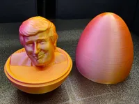 Œuf de Pâques satirique Trump-lapin — photo 2
