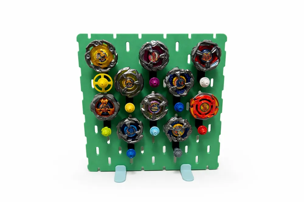 Beyblade X Skadis Pegboard Holder/Display - Free 3D Print Model ...