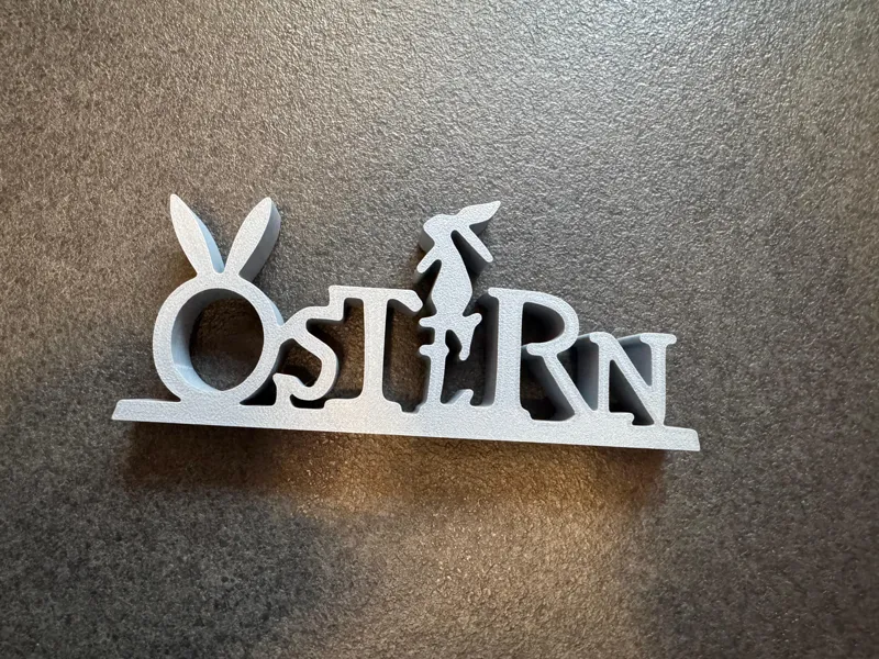 Ostern Aufsteller Deko Schriftzug