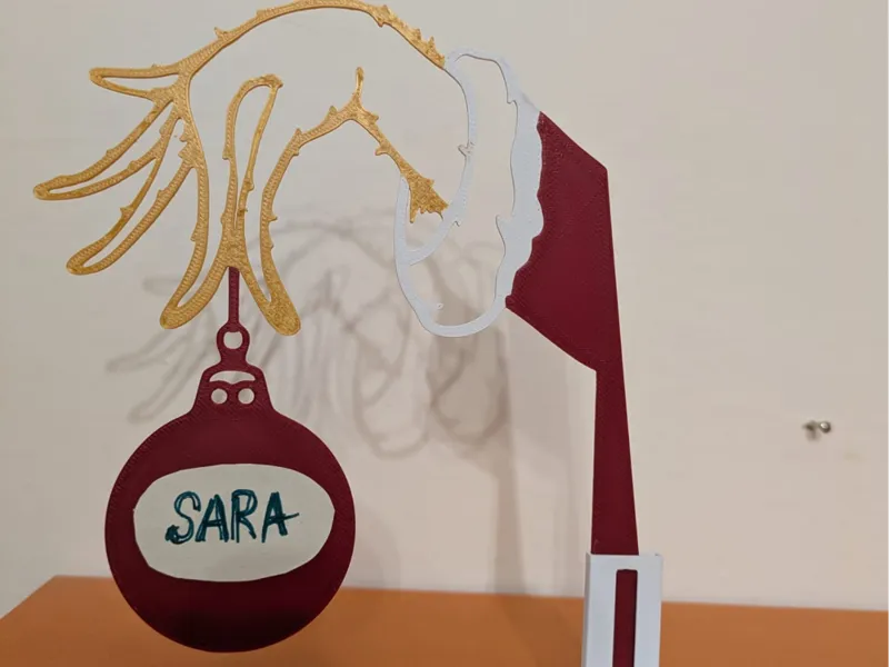 Segnaposto Natalizio Grinch