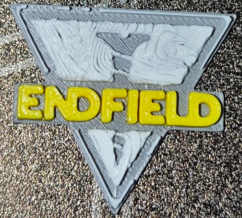Miniatura 2 do modelo 3D 明日方舟终末地LOGO