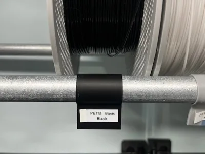 Half inch conduit tag clip