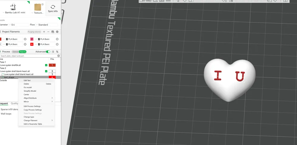Heart in an Oyster – Personalized Love Shell - Free 3D Print Model ...
