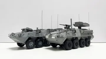 Modelo para impresión 3D: 斯崔克快速反应旅 M1134 ATGM 反坦克型 全耗材打印,可动悬挂,可动舱门。 — vista de referencia 5