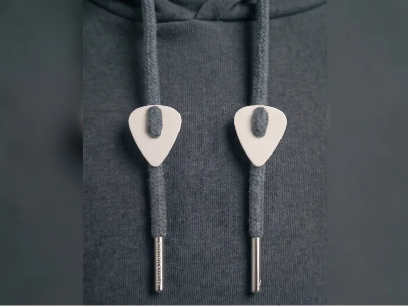 Guitar Pick Drawstring Beads - USABLE
