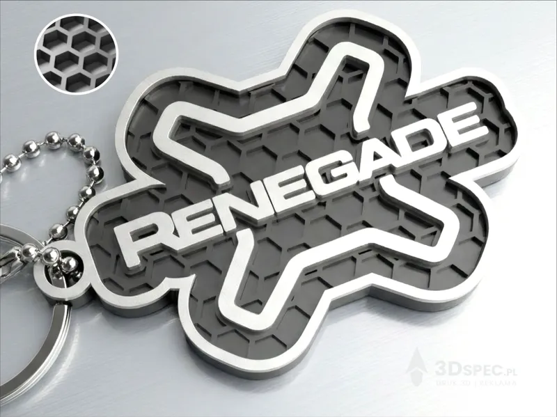 RENEGADE jeep keychain