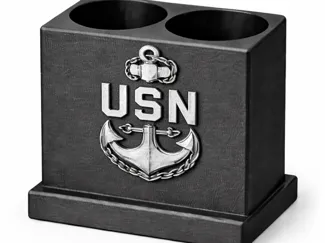 Navy Themed Pen Holder