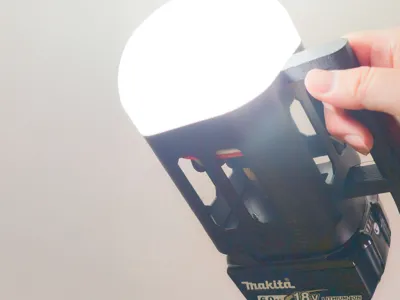 Flashlight (using automotive headlight LED)