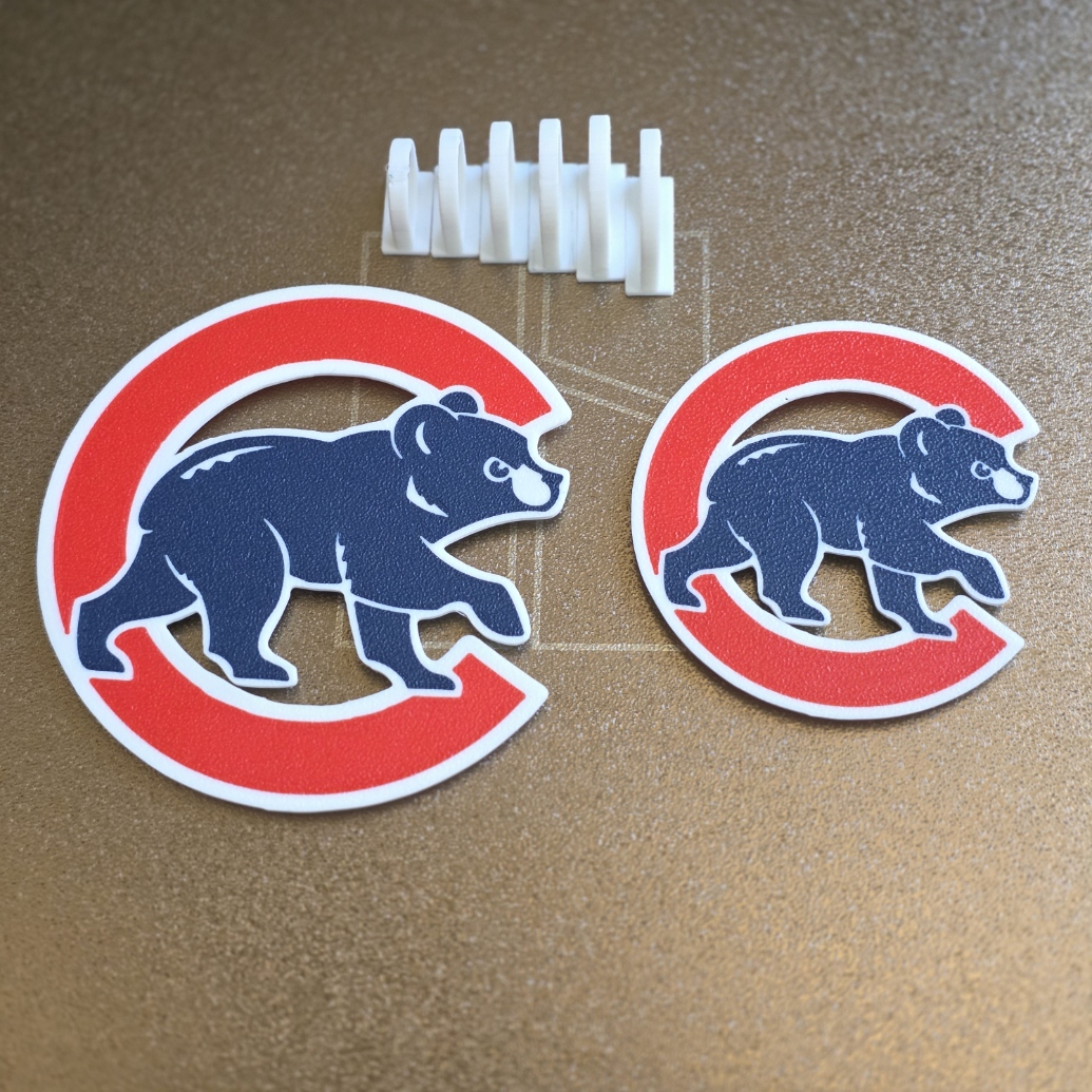 Miniatura 2 do modelo 3D Chicago Cubs Hype Ring 