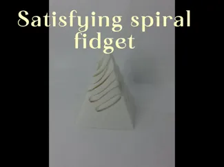 Square Spiral Helix Fidget