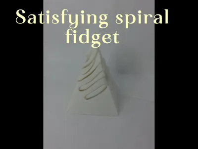 Square Spiral Helix Fidget