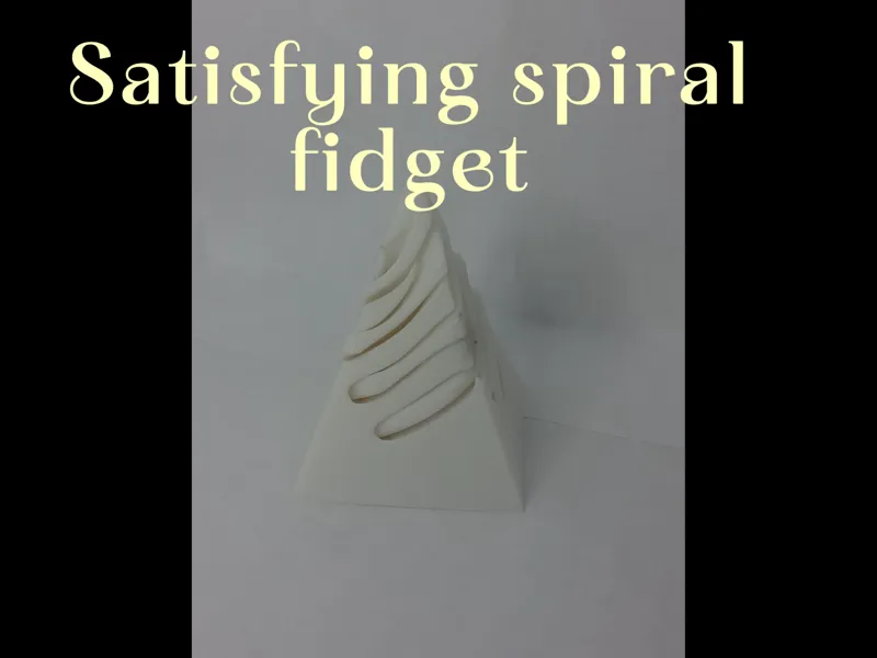 Square Spiral Helix Fidget