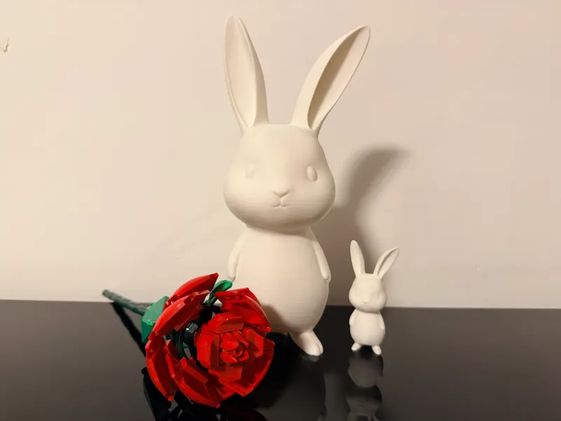 easter bunny 2 sizes