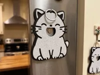 Full and Half Cat Print