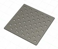 Grille perforée façon IKEA Skadis — photo 1
