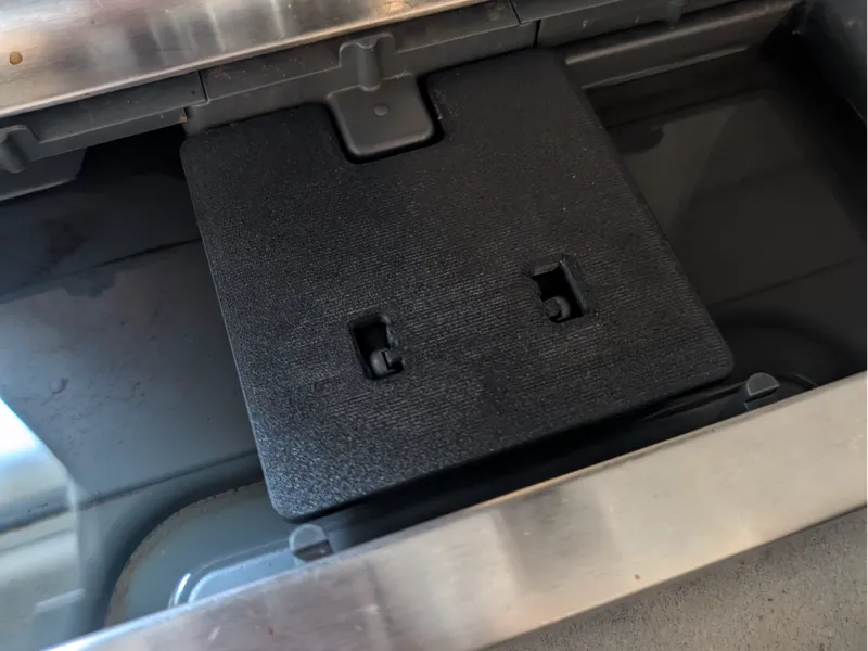 Scale Drip Tray mod for Breville Dual Boiler