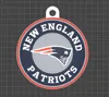 New England Patriots Round Logo