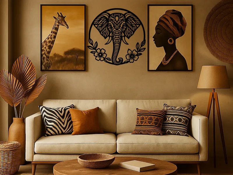 Décoration murale -  Matriarche des Savanes
