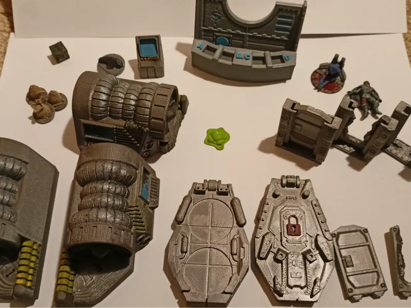 3D Tokens for Nemesis Boardgame