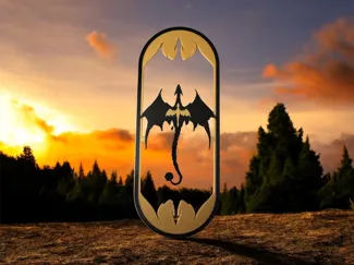 Fourth Wing Dragon Bookmark