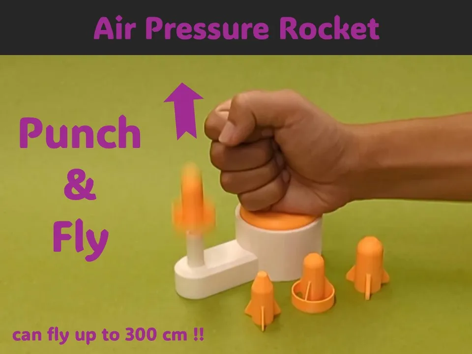 Air Pressure Rocket view 2