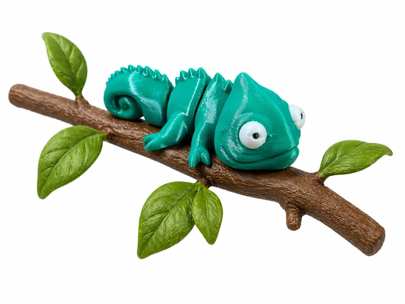 Cute Baby Chameleon