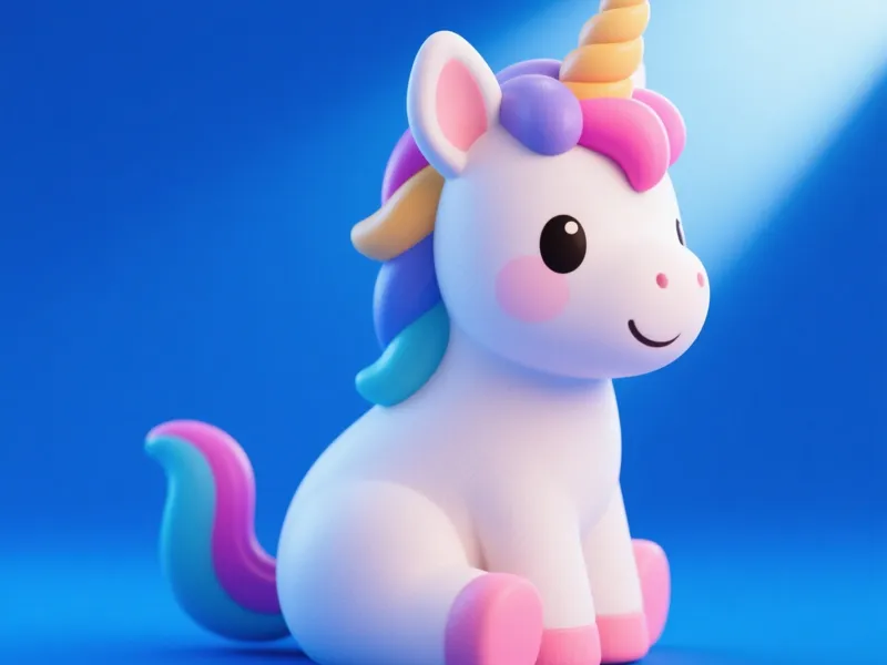 独角兽unicorn 3D打印模型