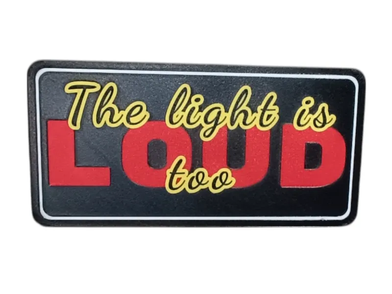 LightBOX lustig "Das Licht ist zu laut"