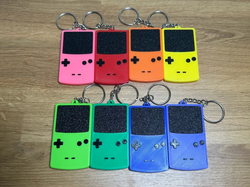 Gameboy Color Keychain