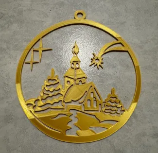 Christmas Ornament Winter Village