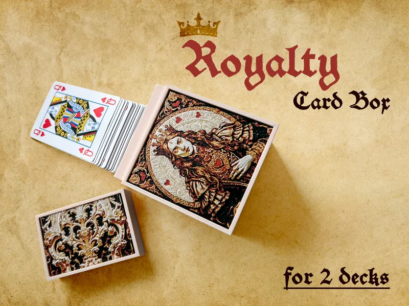 Royalty Card Box