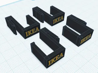 Gancio Carrello Nissafos Ikea (New Version)